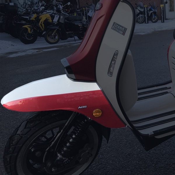 Royal Alloy Royal Alloy Front Fender GP Burgundy/Ivory